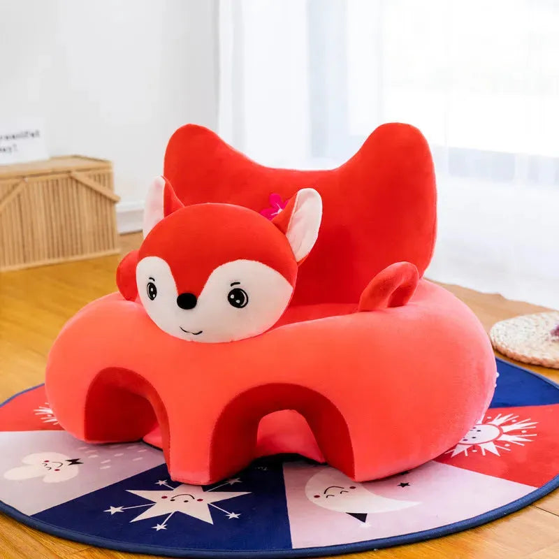 Cartoon Baby Learning Seat, Infant Child Learning To Make Sofa - Bellarte Enchanté Cartoon Baby Learning Seat, Infant Child Learning To Make Sofa