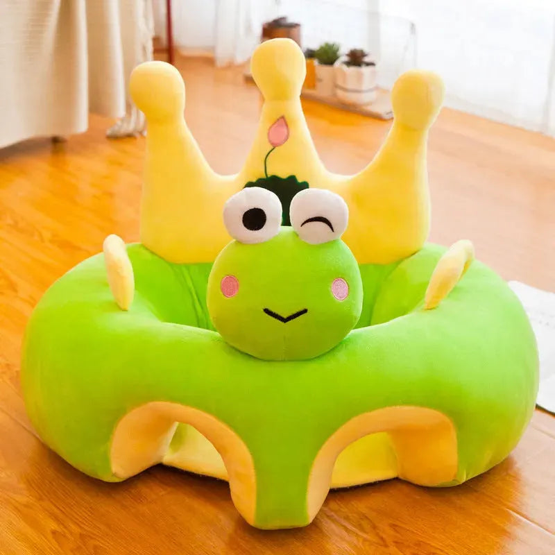 Cartoon Baby Learning Seat, Infant Child Learning To Make Sofa - Bellarte Enchanté Cartoon Baby Learning Seat, Infant Child Learning To Make Sofa