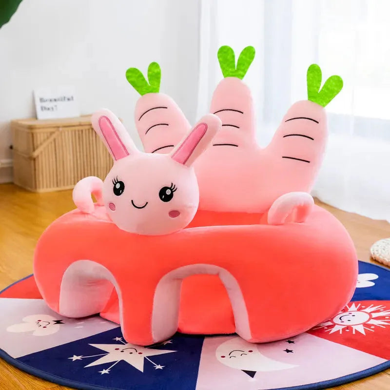 Cartoon Baby Learning Seat, Infant Child Learning To Make Sofa - Bellarte Enchanté Cartoon Baby Learning Seat, Infant Child Learning To Make Sofa
