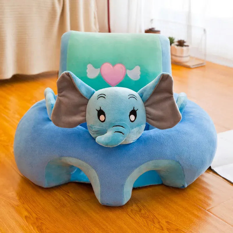 Cartoon Baby Learning Seat, Infant Child Learning To Make Sofa - Bellarte Enchanté Cartoon Baby Learning Seat, Infant Child Learning To Make Sofa