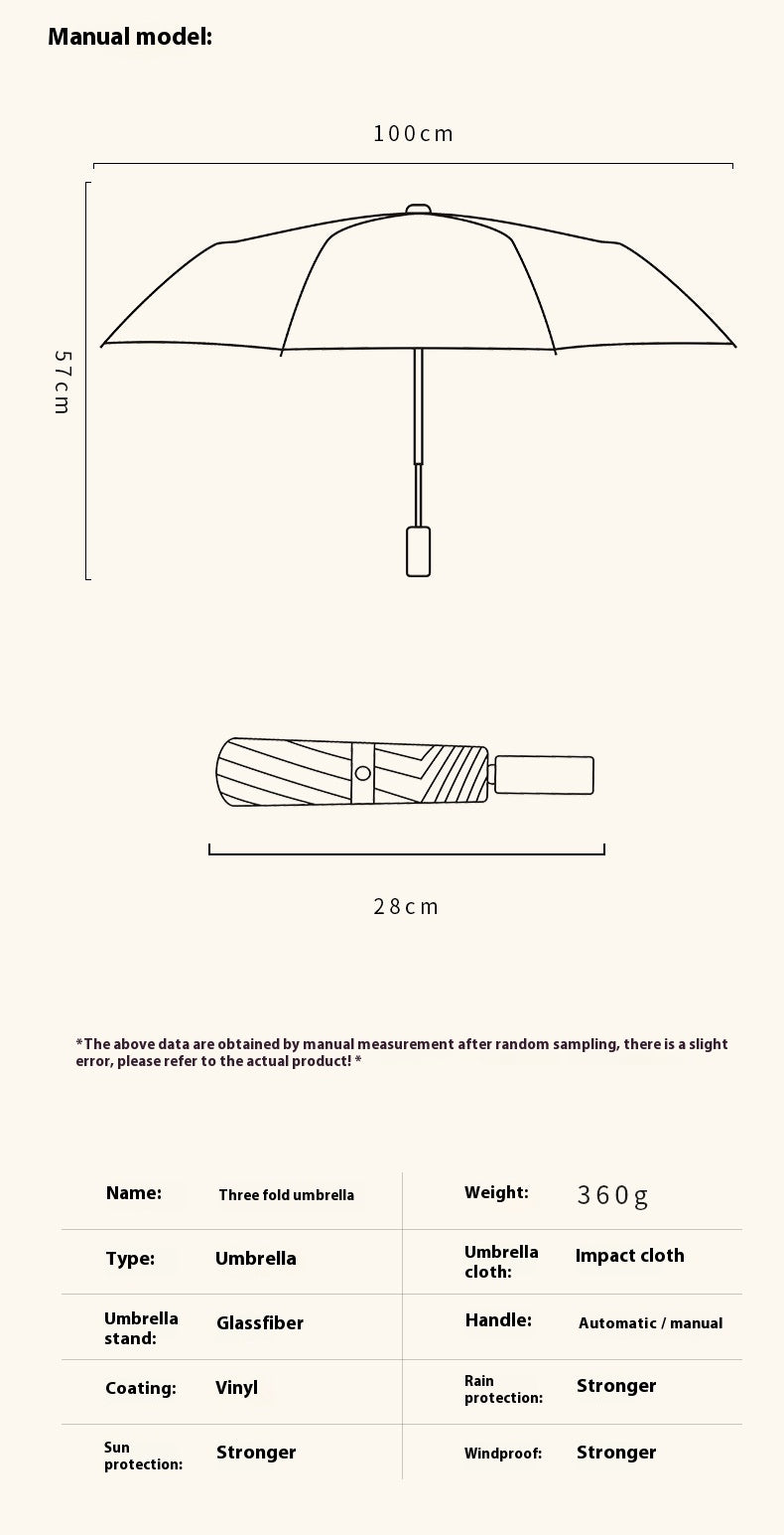 Cartoon Black And White Cat Dual-use Folding Sun Umbrella Sunshade UV Protection - Bellarte Enchanté Cartoon Black And White Cat Dual-use Folding Sun Umbrella Sunshade UV Protection