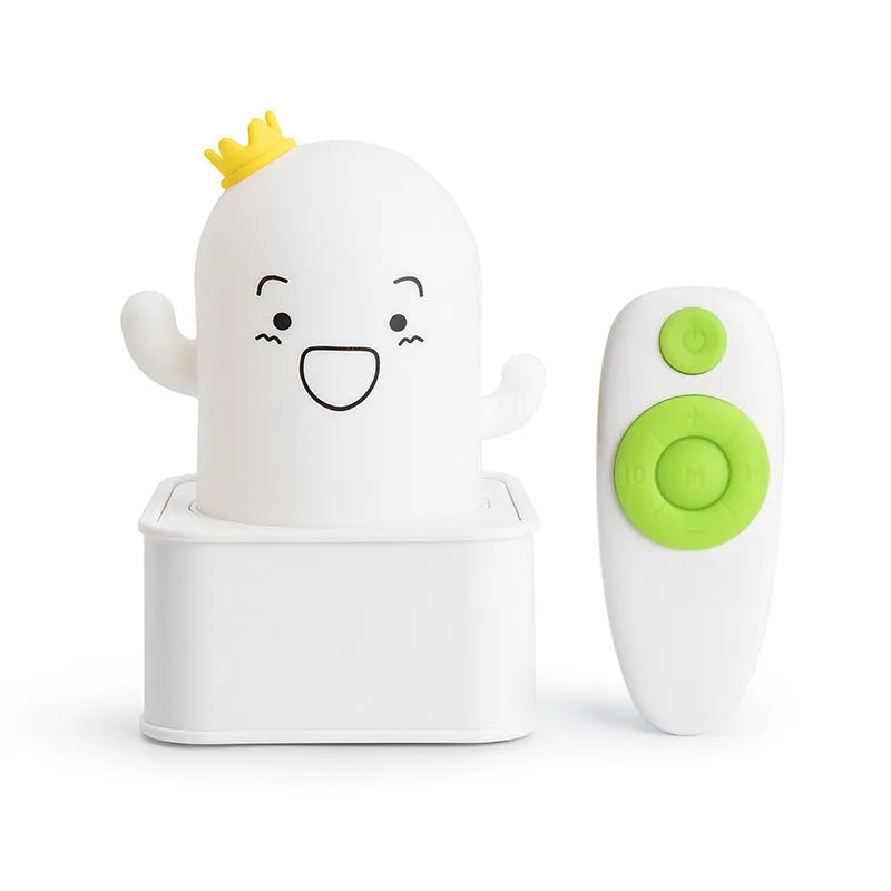 Cartoon cactus silicone night light - Bellarte Enchanté Cartoon cactus silicone night light