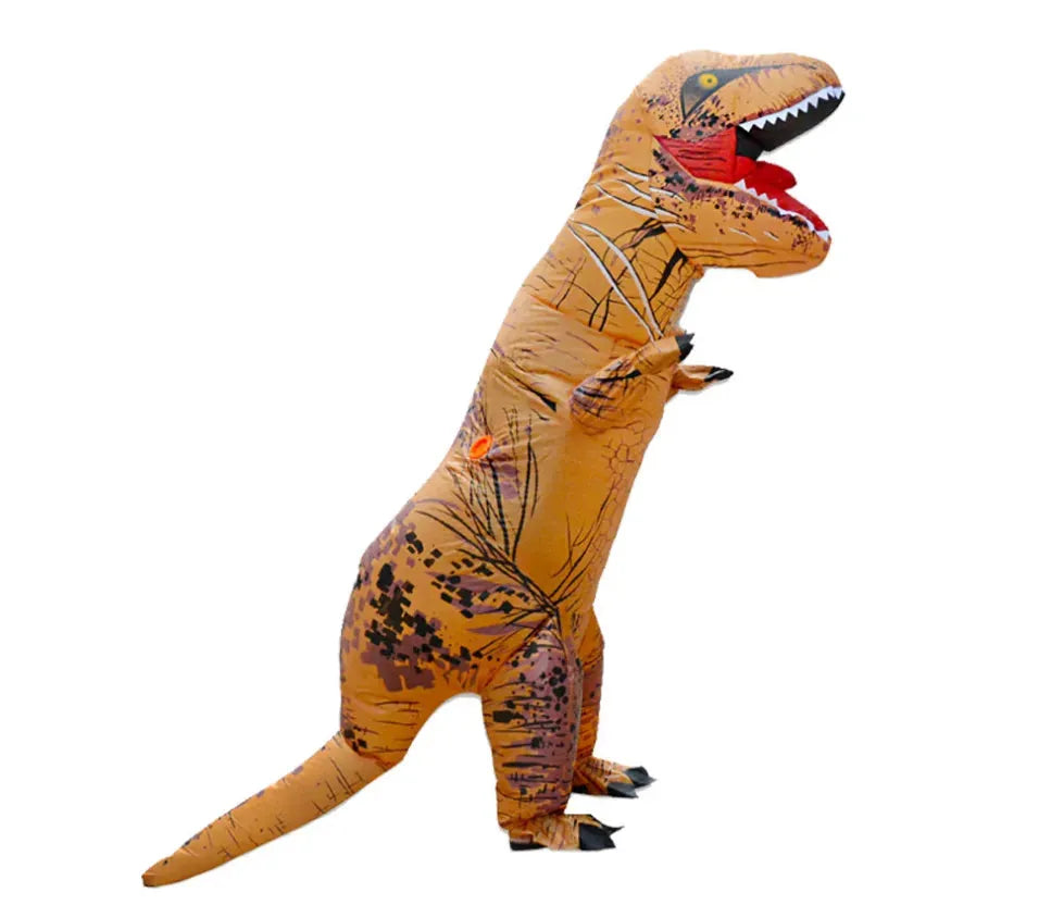 Cartoon Doll Costume Jurassic Tyrannosaurus Dinosaur Cosplay Inflatable - Bellarte Enchanté Cartoon Doll Costume Jurassic Tyrannosaurus Dinosaur Cosplay Inflatable