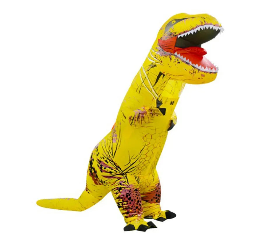Cartoon Doll Costume Jurassic Tyrannosaurus Dinosaur Cosplay Inflatable - Bellarte Enchanté Cartoon Doll Costume Jurassic Tyrannosaurus Dinosaur Cosplay Inflatable