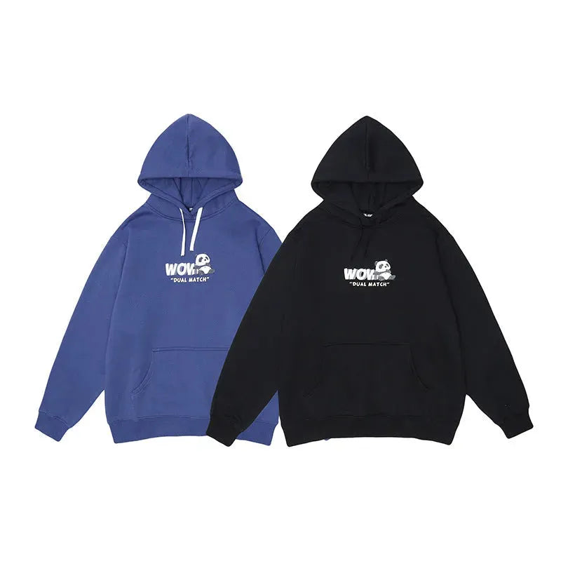 Cartoon print hoodie - Bellarte Enchanté Cartoon print hoodie