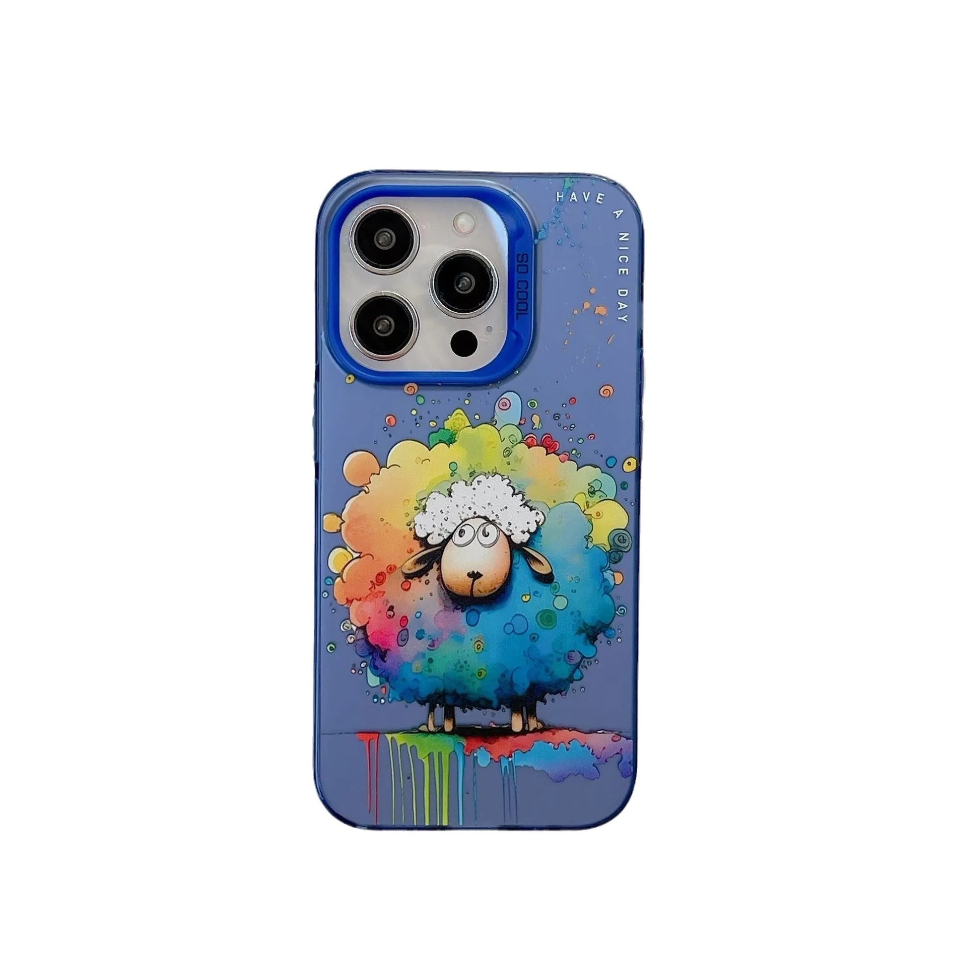 Cartun Airbrush Cover Personality Phone Case - Bellarte Enchanté Cartun Airbrush Cover Personality Phone Case