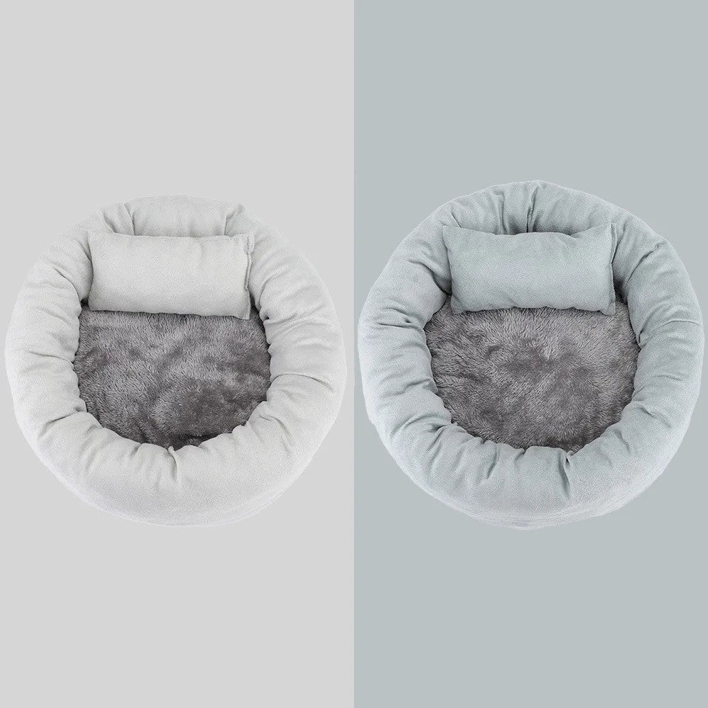 Cat and Dog Kennel Egg Tart Pet Nest Crystal Super Soft Winter Warm Indoor Pet Bed - Bellarte Enchanté Cat and Dog Kennel Egg Tart Pet Nest Crystal Super Soft Winter Warm Indoor Pet Bed