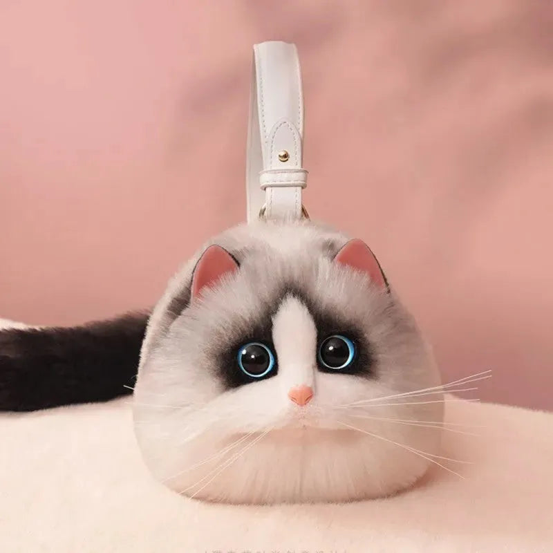 Cat Anniversary Exquisite Handmade Bag - Bellarte Enchanté Cat Anniversary Exquisite Handmade Bag