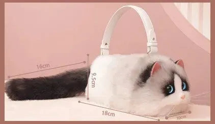 Cat Anniversary Exquisite Handmade Bag - Bellarte Enchanté Cat Anniversary Exquisite Handmade Bag