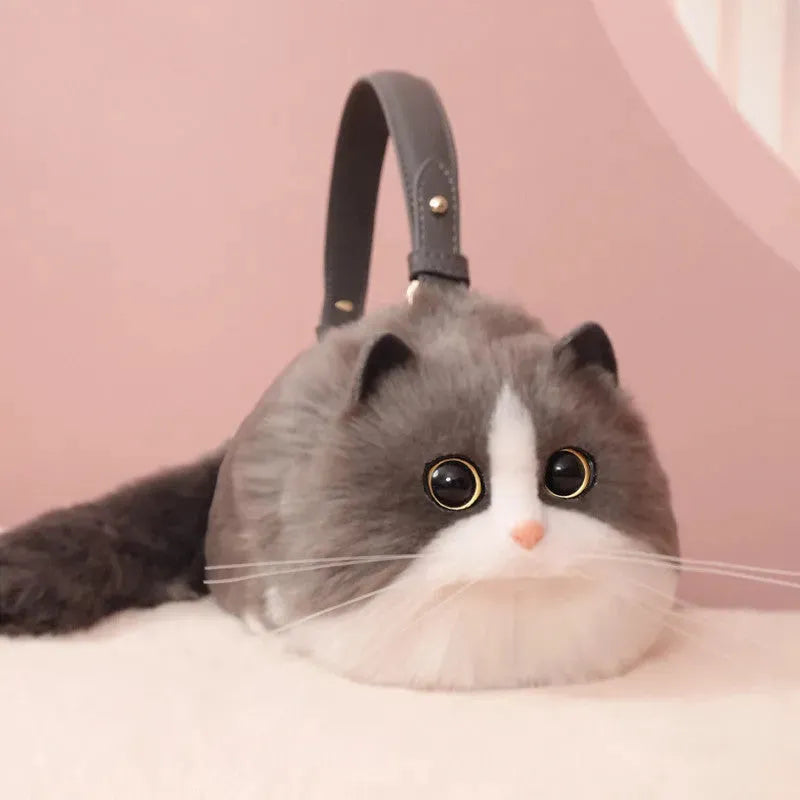 Cat Anniversary Exquisite Handmade Bag - Bellarte Enchanté Cat Anniversary Exquisite Handmade Bag