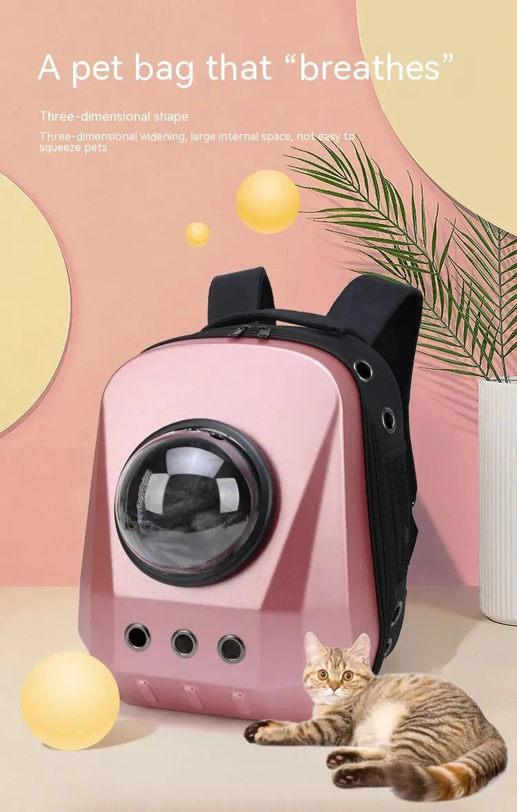 Cat Bag Out Portable Travel Backpack Space Capsule - Bellarte Enchanté Cat Bag Out Portable Travel Backpack Space Capsule