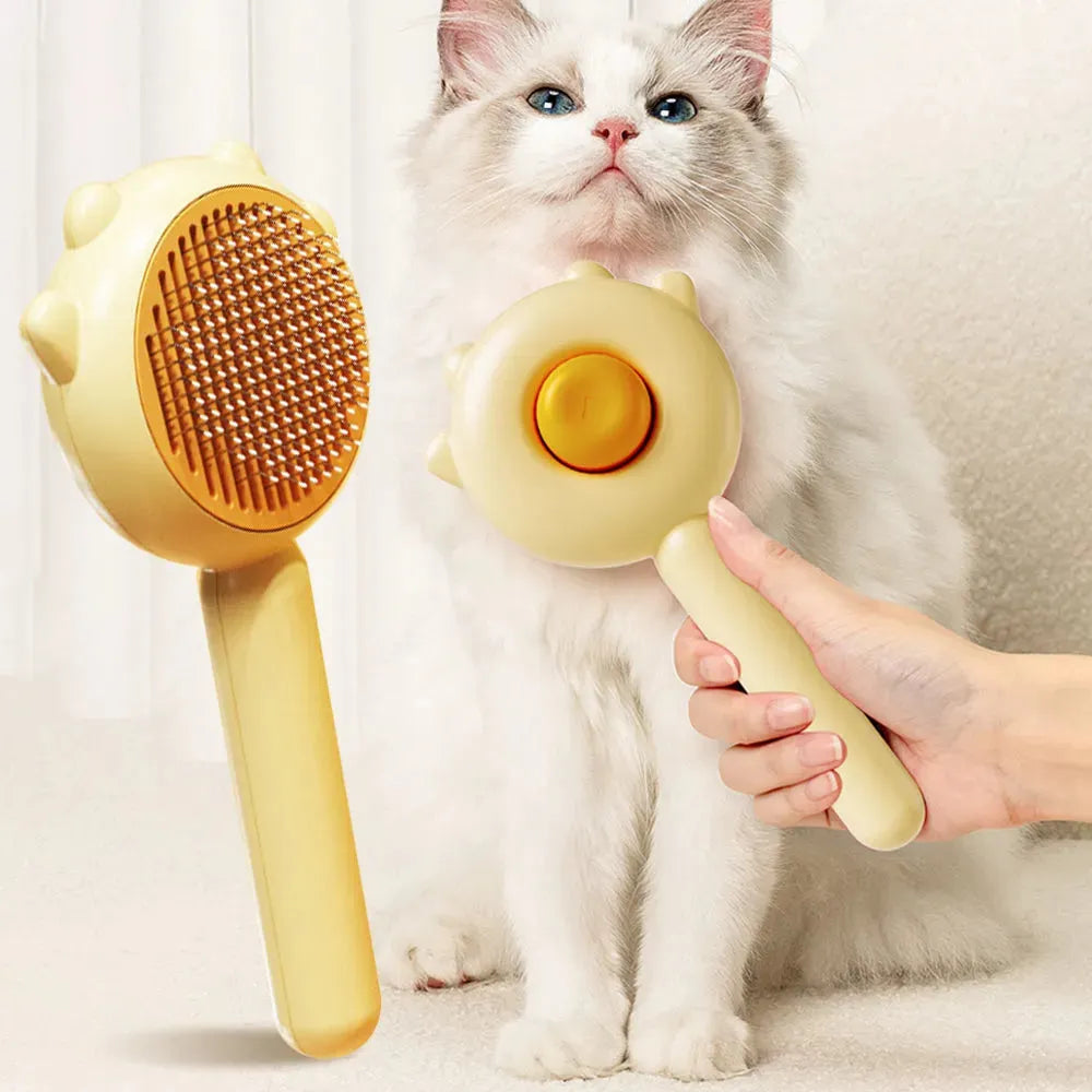 Cat Comb Massage Pet Magic Combs Hair Removal Cat And Dog Brush Pets Grooming Cleaning Supplies Scratcher - Bellarte Enchanté Cat Comb Massage Pet Magic Combs Hair Removal Cat And Dog Brush Pets Grooming Cleaning Supplies Scratcher