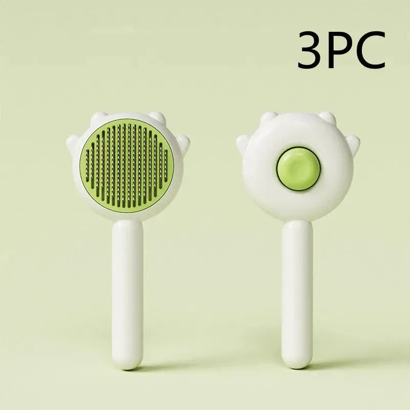 Cat Comb Massage Pet Magic Combs Hair Removal Cat And Dog Brush Pets Grooming Cleaning Supplies Scratcher - Bellarte Enchanté Cat Comb Massage Pet Magic Combs Hair Removal Cat And Dog Brush Pets Grooming Cleaning Supplies Scratcher