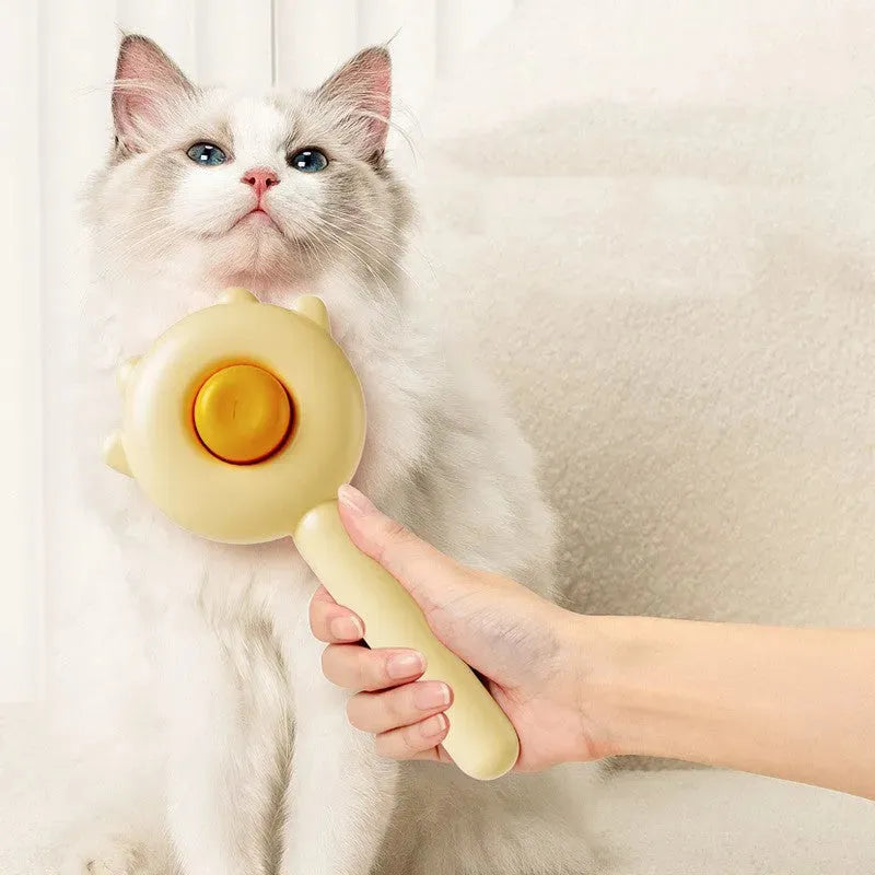 Cat Comb Massage Pet Magic Combs Hair Removal Cat And Dog Brush Pets Grooming Cleaning Supplies Scratcher - Bellarte Enchanté Cat Comb Massage Pet Magic Combs Hair Removal Cat And Dog Brush Pets Grooming Cleaning Supplies Scratcher