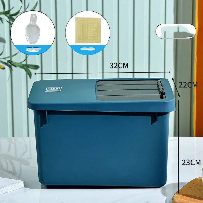 Cat Dog Food Storage Bucket Food Bucket Storage Box - Bellarte Enchanté Cat Dog Food Storage Bucket Food Bucket Storage Box