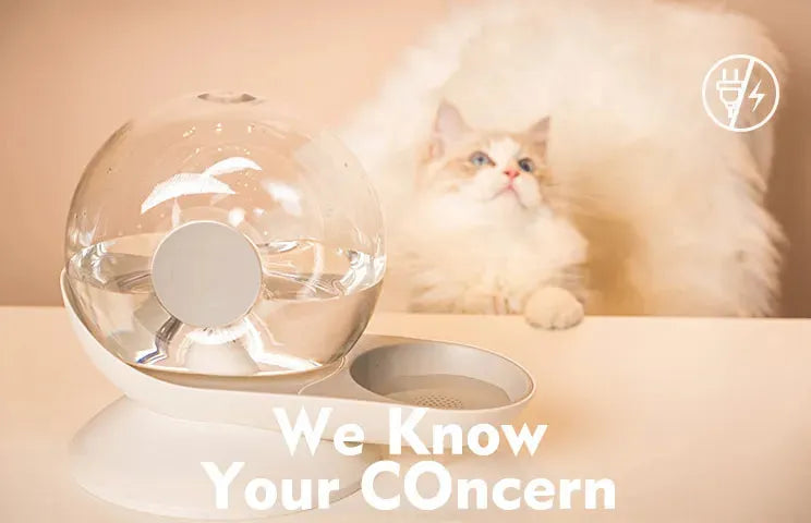 Cat drinking fountain filtering automatic drinking fountain - Bellarte Enchanté Cat drinking fountain filtering automatic drinking fountain