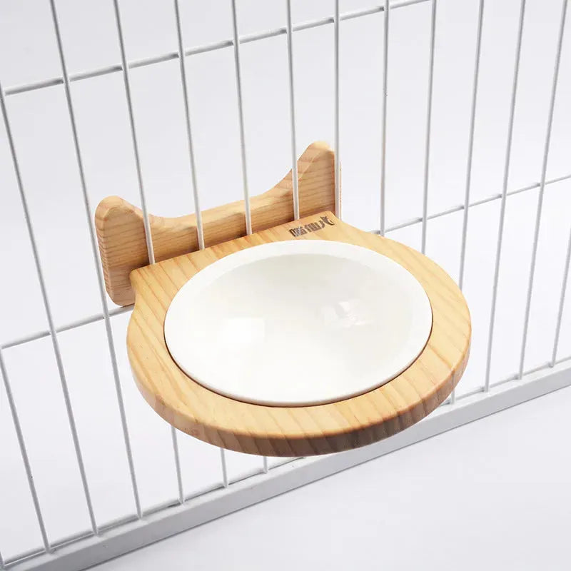 Cat Food Bowl Fixed Dog Food Bowl To Prevent Overturning - Bellarte Enchanté Cat Food Bowl Fixed Dog Food Bowl To Prevent Overturning
