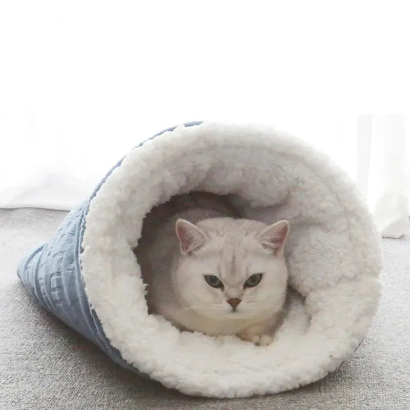 Cat Nest Christmas Plus Soft Nest Cat Sleeping Bag Cat Nest Cat Supplies Pet Four Seasons Universal Cat Mat - Bellarte Enchanté Cat Nest Christmas Plus Soft Nest Cat Sleeping Bag Cat Nest Cat Supplies Pet Four Seasons Universal Cat Mat