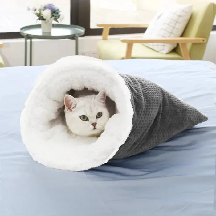Cat Nest Christmas Plus Soft Nest Cat Sleeping Bag Cat Nest Cat Supplies Pet Four Seasons Universal Cat Mat - Bellarte Enchanté Cat Nest Christmas Plus Soft Nest Cat Sleeping Bag Cat Nest Cat Supplies Pet Four Seasons Universal Cat Mat