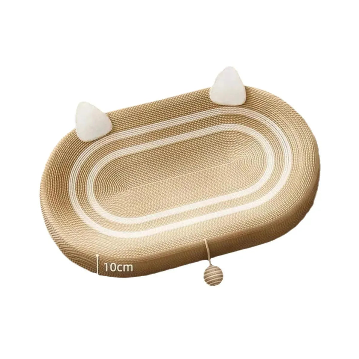 Cat Scratch Board Nest Handmade Oversized Sisal Thickened - Bellarte Enchanté Cat Scratch Board Nest Handmade Oversized Sisal Thickened