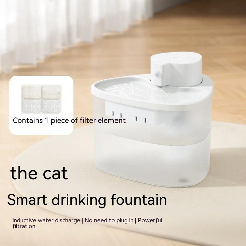 Cat Water Fountain Pet Drinking Bowl - Bellarte Enchanté Cat Water Fountain Pet Drinking Bowl