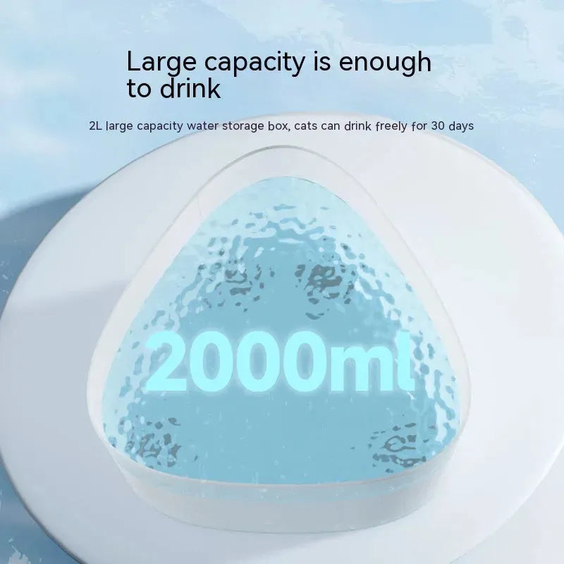 Cat Water Fountain Pet Drinking Bowl - Bellarte Enchanté Cat Water Fountain Pet Drinking Bowl