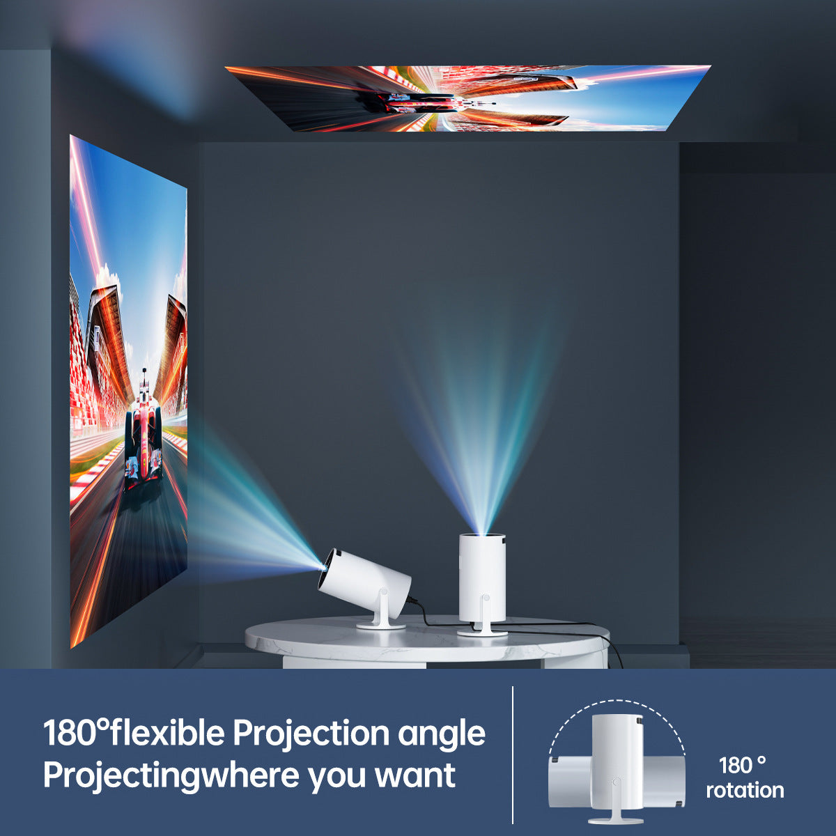 CATCH ME ™ - Mini Spotlight Projector - Bellarte Enchanté CATCH ME ™ - Mini Spotlight Projector