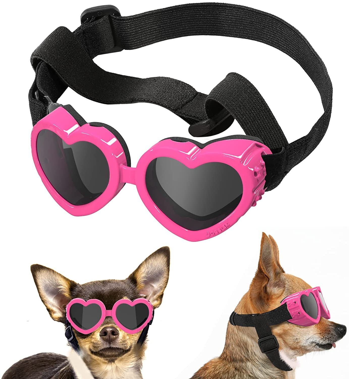 Cats And Dogs Play Cool And Handsome Foldable Love Sunglasses Windproof And Eye Protection - Bellarte Enchanté Cats And Dogs Play Cool And Handsome Foldable Love Sunglasses Windproof And Eye Protection