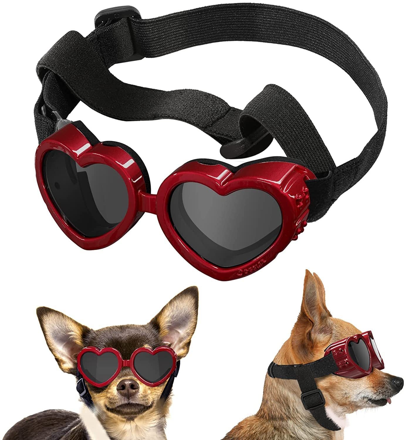 Cats And Dogs Play Cool And Handsome Foldable Love Sunglasses Windproof And Eye Protection - Bellarte Enchanté Cats And Dogs Play Cool And Handsome Foldable Love Sunglasses Windproof And Eye Protection