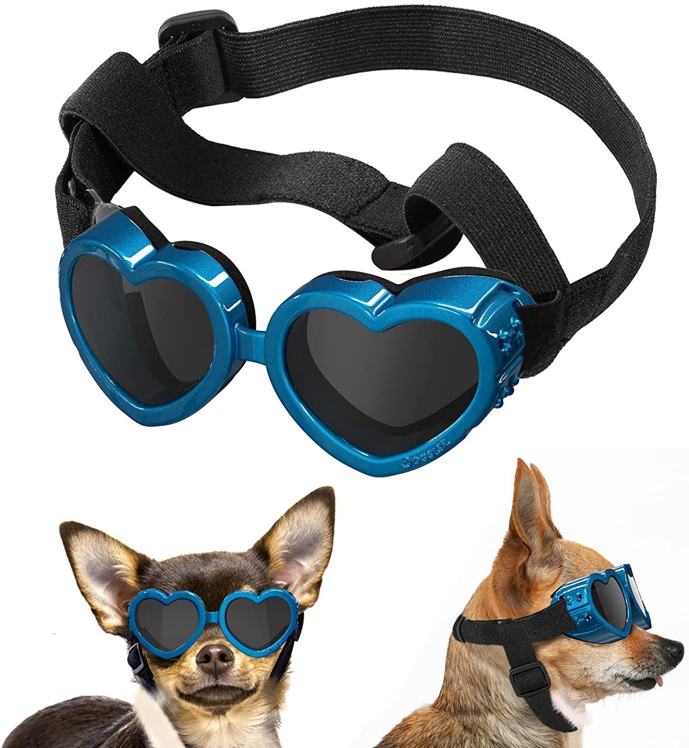 Cats And Dogs Play Cool And Handsome Foldable Love Sunglasses Windproof And Eye Protection - Bellarte Enchanté Cats And Dogs Play Cool And Handsome Foldable Love Sunglasses Windproof And Eye Protection