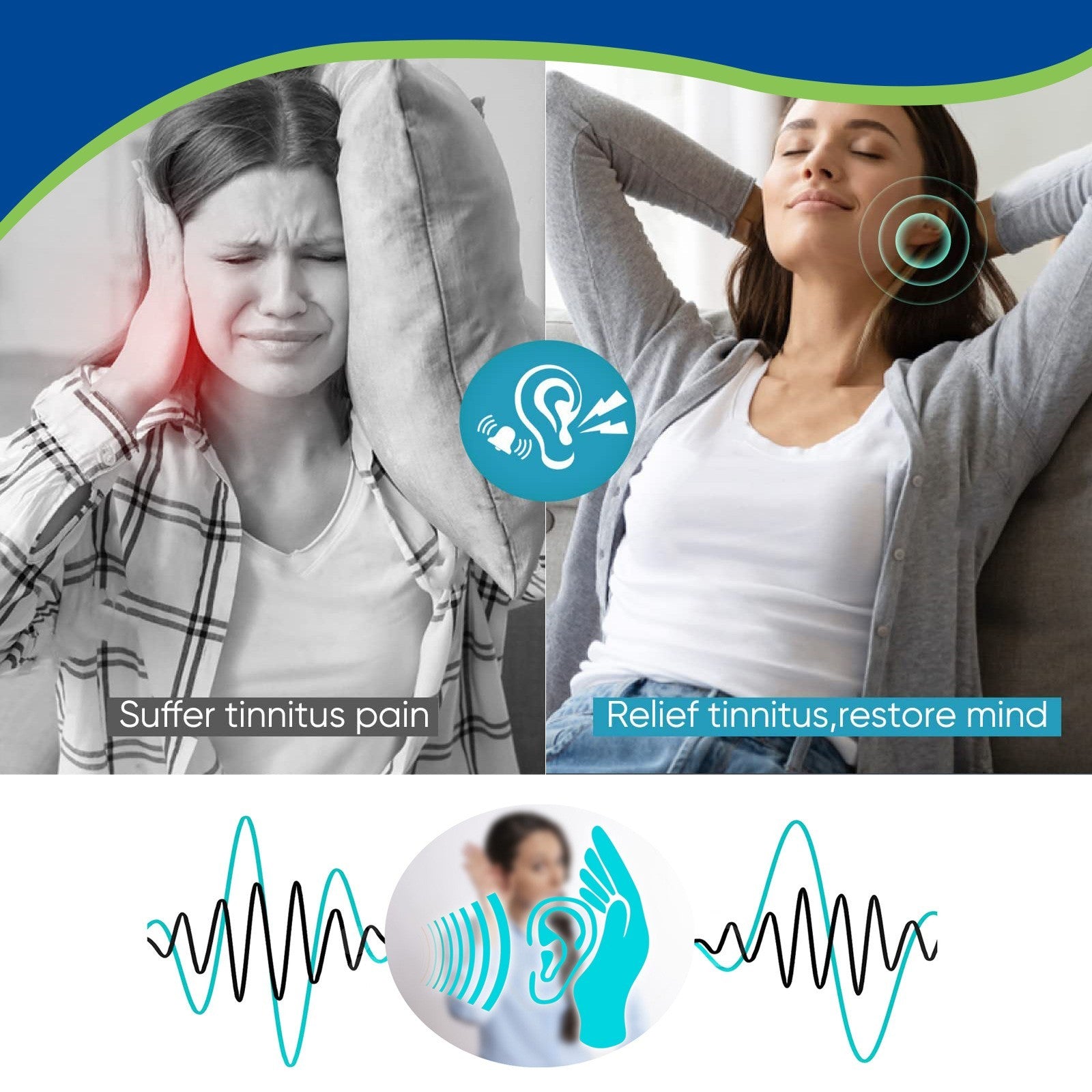 Tinnitus Relief Clip Cleaning Earwax Health Care Clip