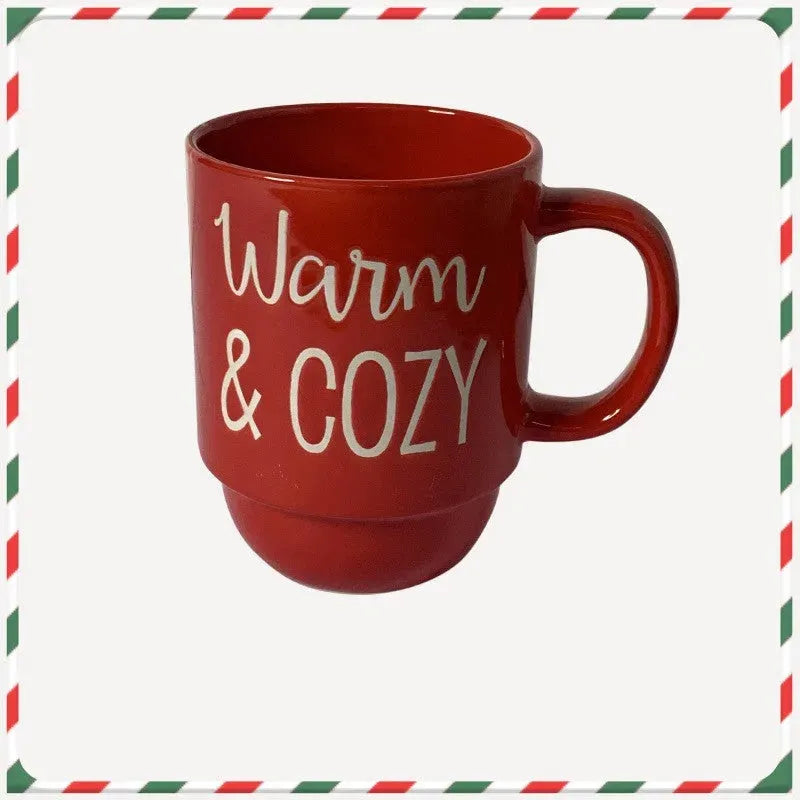 Ceramic Cup Christmas Mug Small Gifts - Bellarte Enchanté Ceramic Cup Christmas Mug Small Gifts