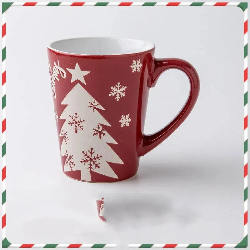 Ceramic Cup Christmas Mug Small Gifts - Bellarte Enchanté Ceramic Cup Christmas Mug Small Gifts