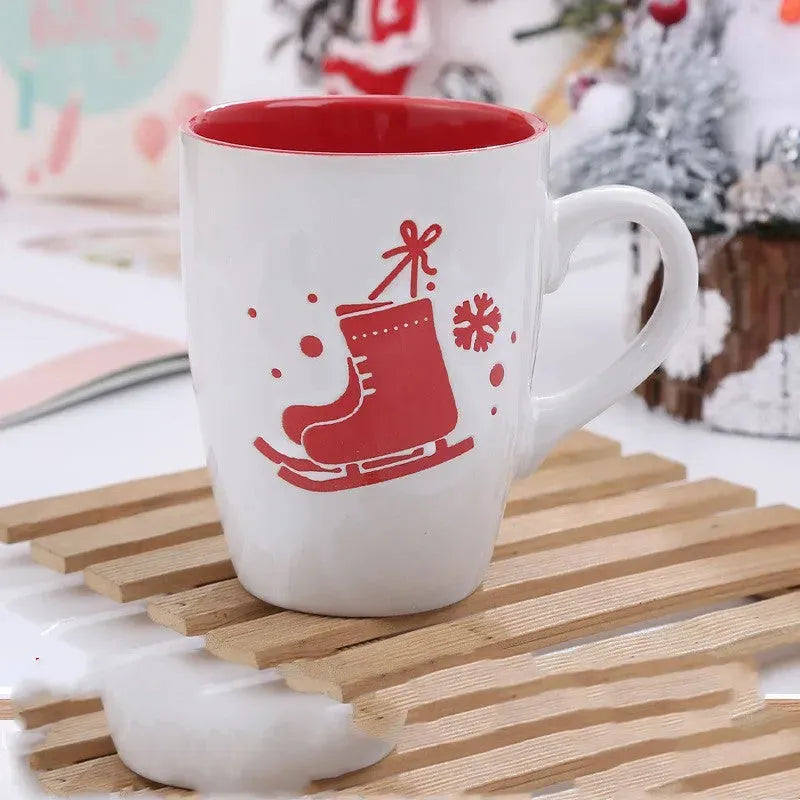 Ceramic Cup Christmas Mug Small Gifts - Bellarte Enchanté Ceramic Cup Christmas Mug Small Gifts