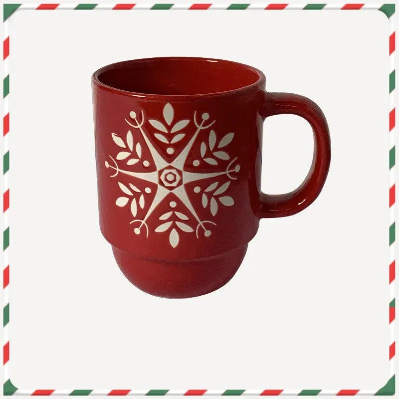 Ceramic Cup Christmas Mug Small Gifts - Bellarte Enchanté Ceramic Cup Christmas Mug Small Gifts