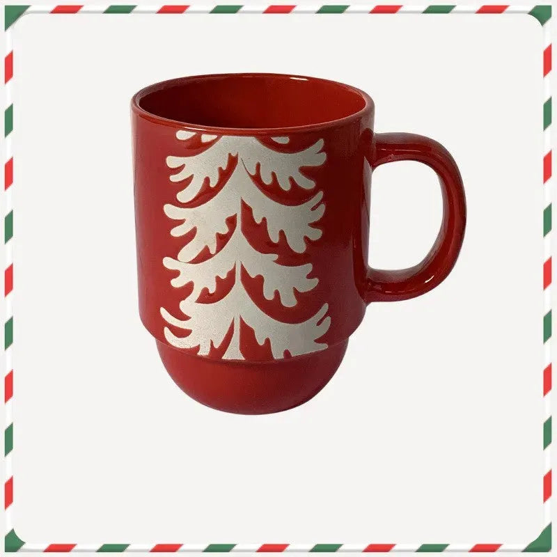 Ceramic Cup Christmas Mug Small Gifts - Bellarte Enchanté Ceramic Cup Christmas Mug Small Gifts