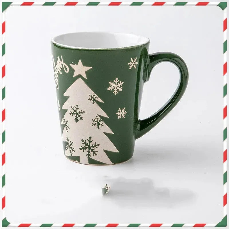 Ceramic Cup Christmas Mug Small Gifts - Bellarte Enchanté Ceramic Cup Christmas Mug Small Gifts
