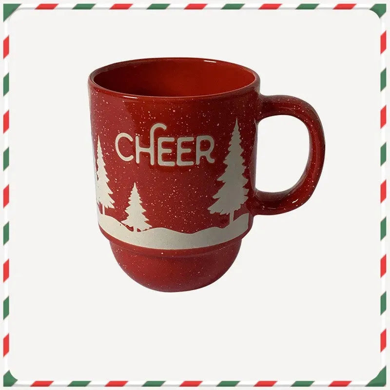 Ceramic Cup Christmas Mug Small Gifts - Bellarte Enchanté Ceramic Cup Christmas Mug Small Gifts
