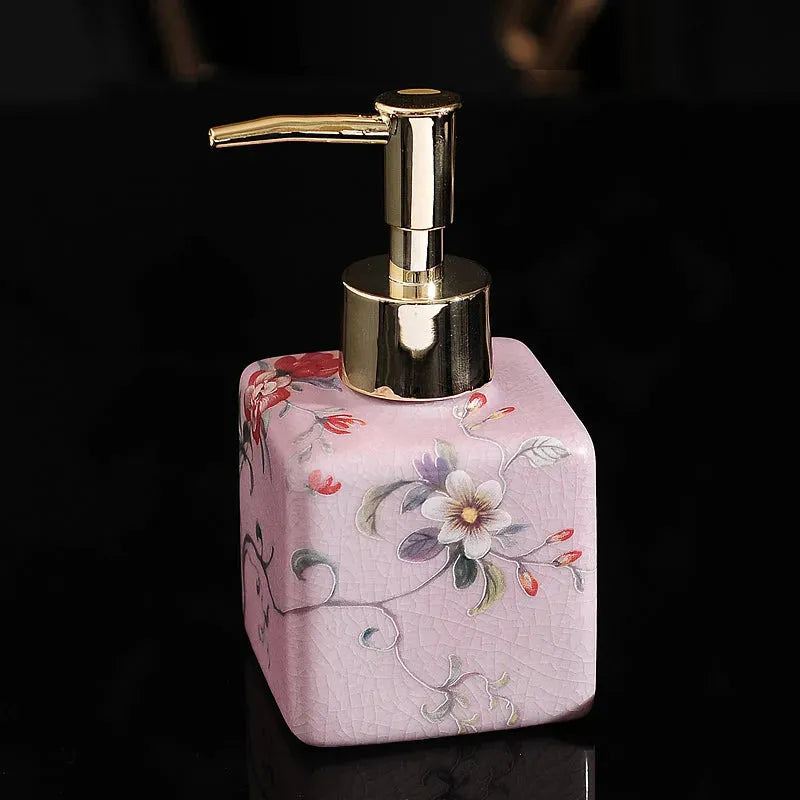 Ceramic Hand Sanitizer Bottle Lotion Bottle - Bellarte Enchanté Ceramic Hand Sanitizer Bottle Lotion Bottle