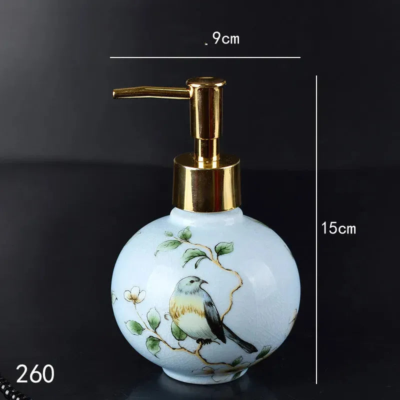 Ceramic Hand Sanitizer Bottle Lotion Bottle - Bellarte Enchanté Ceramic Hand Sanitizer Bottle Lotion Bottle