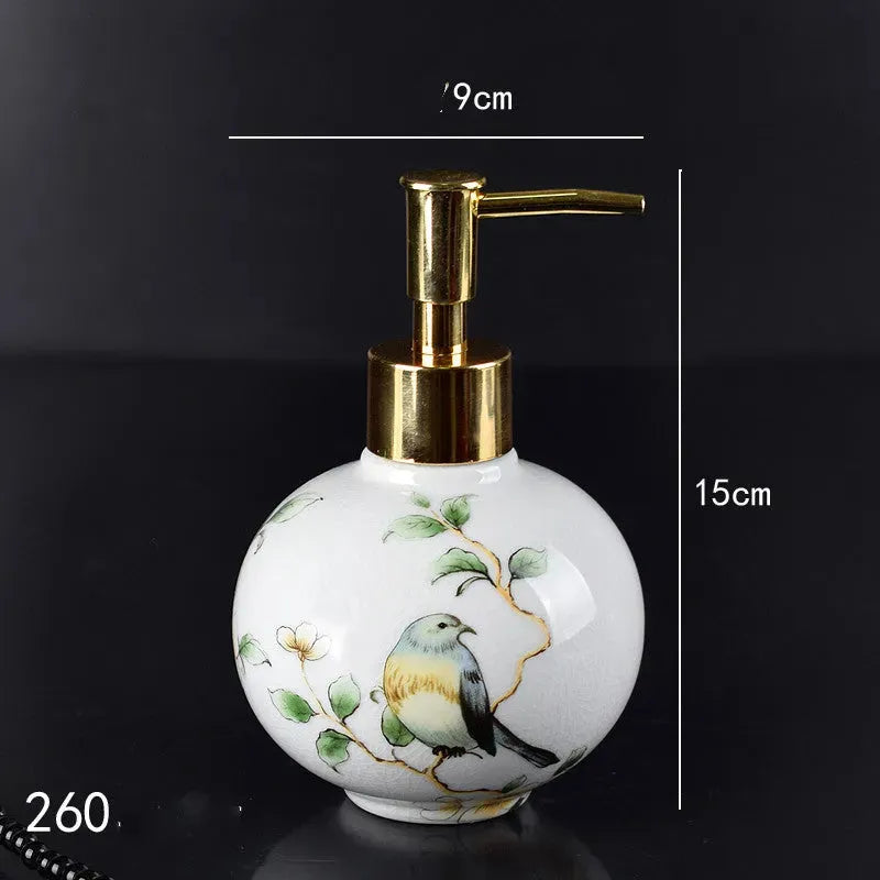 Ceramic Hand Sanitizer Bottle Lotion Bottle - Bellarte Enchanté Ceramic Hand Sanitizer Bottle Lotion Bottle