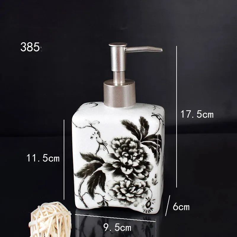 Ceramic Hand Sanitizer Bottle Lotion Bottle - Bellarte Enchanté Ceramic Hand Sanitizer Bottle Lotion Bottle