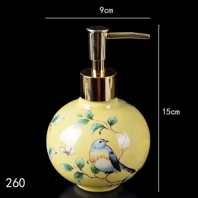 Ceramic Hand Sanitizer Bottle Lotion Bottle - Bellarte Enchanté Ceramic Hand Sanitizer Bottle Lotion Bottle