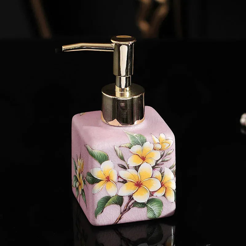 Ceramic Hand Sanitizer Bottle Lotion Bottle - Bellarte Enchanté Ceramic Hand Sanitizer Bottle Lotion Bottle