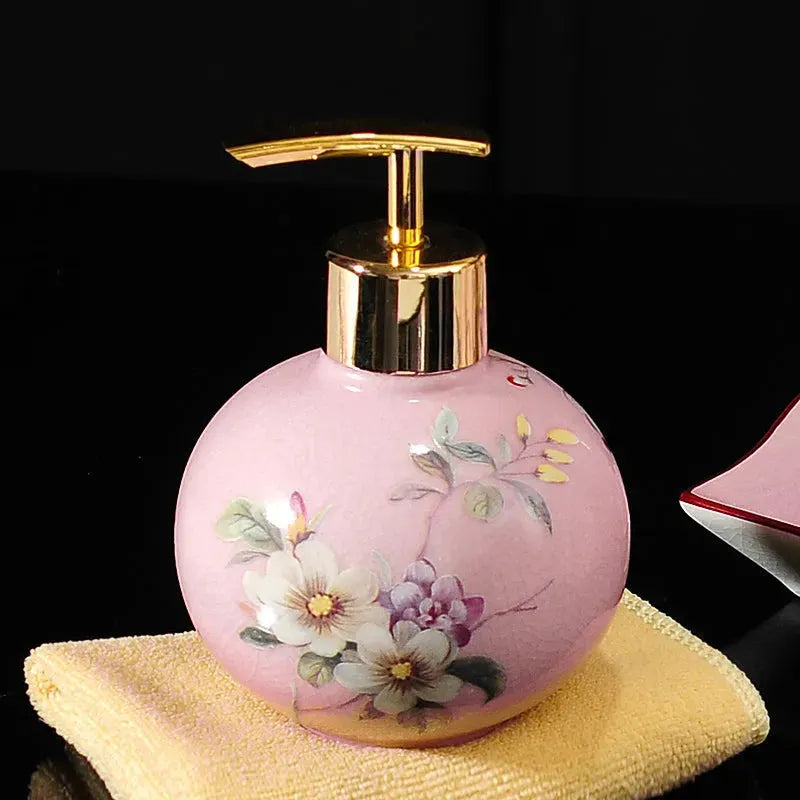 Ceramic Hand Sanitizer Bottle Lotion Bottle - Bellarte Enchanté Ceramic Hand Sanitizer Bottle Lotion Bottle