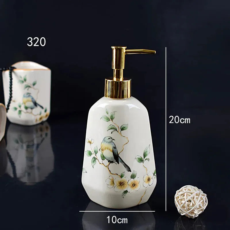 Ceramic Hand Sanitizer Bottle Lotion Bottle - Bellarte Enchanté Ceramic Hand Sanitizer Bottle Lotion Bottle