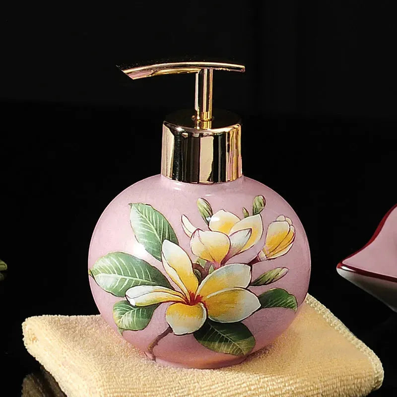 Ceramic Hand Sanitizer Bottle Lotion Bottle - Bellarte Enchanté Ceramic Hand Sanitizer Bottle Lotion Bottle