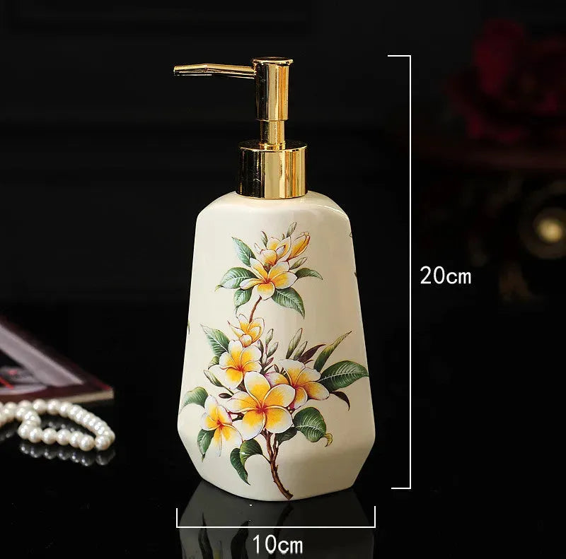 Ceramic Hand Sanitizer Bottle Lotion Bottle - Bellarte Enchanté Ceramic Hand Sanitizer Bottle Lotion Bottle