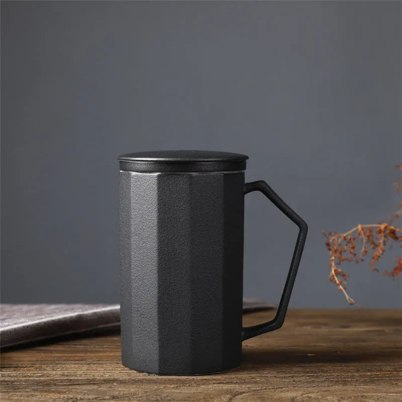 Ceramic Large Capacity Mug Custom Japanese Stoneware - Bellarte Enchanté Ceramic Large Capacity Mug Custom Japanese Stoneware