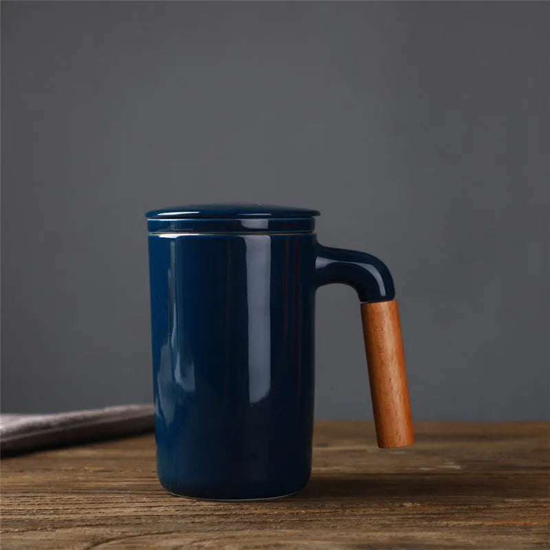 Ceramic Large Capacity Mug Custom Japanese Stoneware - Bellarte Enchanté Ceramic Large Capacity Mug Custom Japanese Stoneware